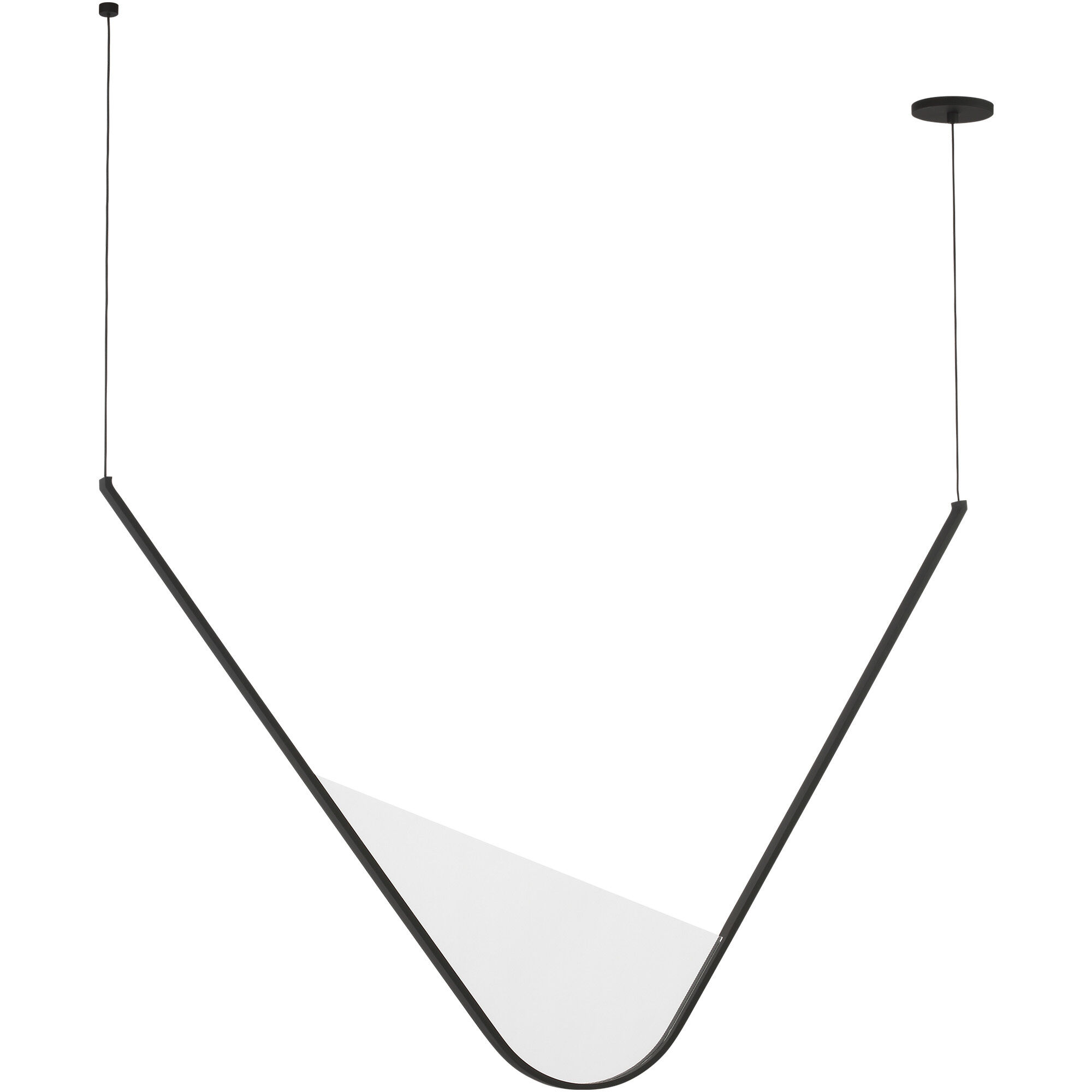 Sean Lavin Mizu LED 1.3 inch Nightshade Black Chandelier Ceiling Light