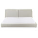 Zeppelin Light Grey Bed, Queen
