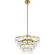 Ella 6 Light 20 inch Brass Pendant Ceiling Light