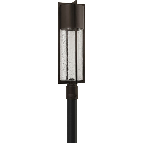 Shelter LED 28 inch Buckeye Bronze Outdoor Post Mount Lantern, Low Voltage