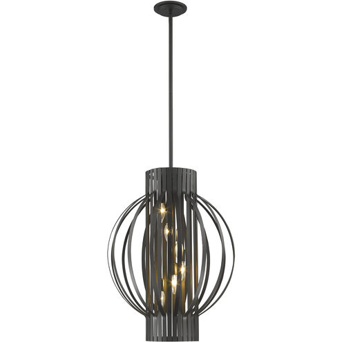 Moundou 6 Light 20 inch Bronze Pendant Ceiling Light