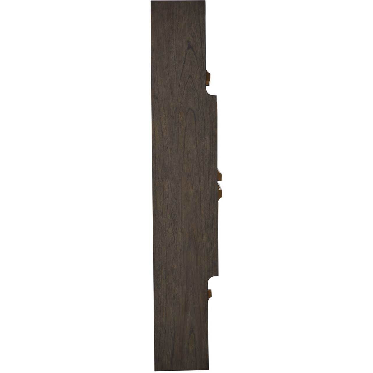 Fitzgerald Dark Grey Mindi / Dark Grey Burl / Stained Brass Cabinet