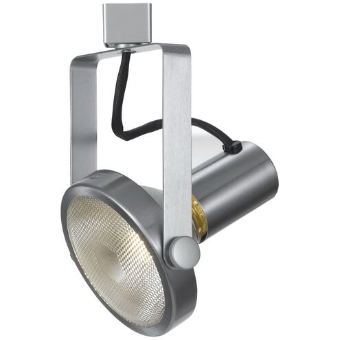 Signature 1 Light 120V Brushed Steel Track Fixture Ceiling Light, Adjustable