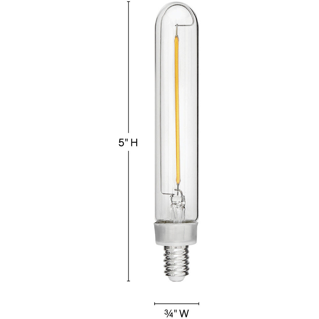 LumiGlo Cand. 2.00 watt 120v 2400 LED Bulb