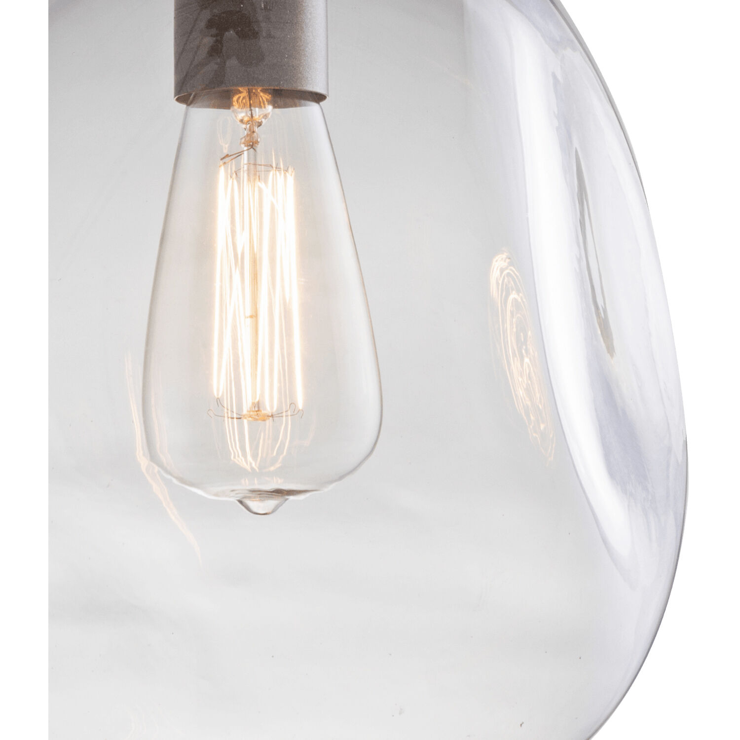 Cosmos Incandescent 7 Light 50.3 inch Classic Silver Linear Pendant Ceiling Light in Clear Cosmos, Multi-Port