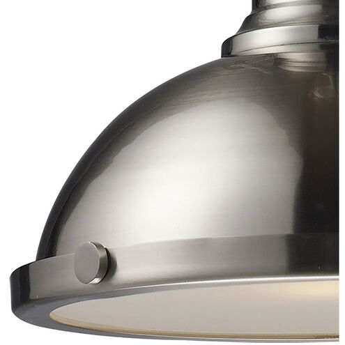 Chadwick 1 Light 13 inch Satin Nickel Pendant Ceiling Light in Incandescent
