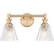 Auden 2 Light 17.75 inch Bathroom Vanity Light