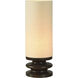 Walnut Ridge 21.65 inch 9.00 watt Walnut Brown Brushed Floor Lamp Portable Light