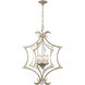 Beagle Channel 6 Light 21 inch Aged Silver Pendant Ceiling Light