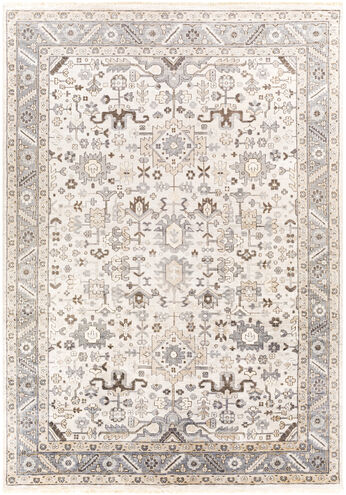 Sabine 132 X 96 inch Light Gray Rug in 8 x 11, Rectangle