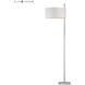 Attwood 64 inch 100.00 watt Polished Nickel Floor Lamp Portable Light in Incandescent, 3-Way