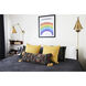 Aidan 5.5 inch Aged Brass Swingarm Sconce Wall Light, Moveable