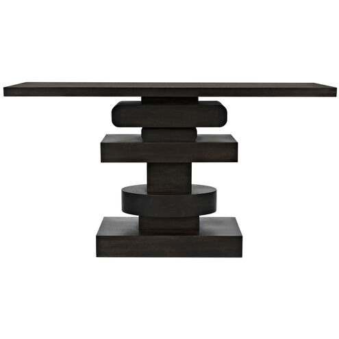 Solange 56 X 18 inch Ebony Walnut Console