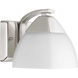 Appeal 1 Light 5.63 inch Brushed Nickel Bath Vanity Wall Light
