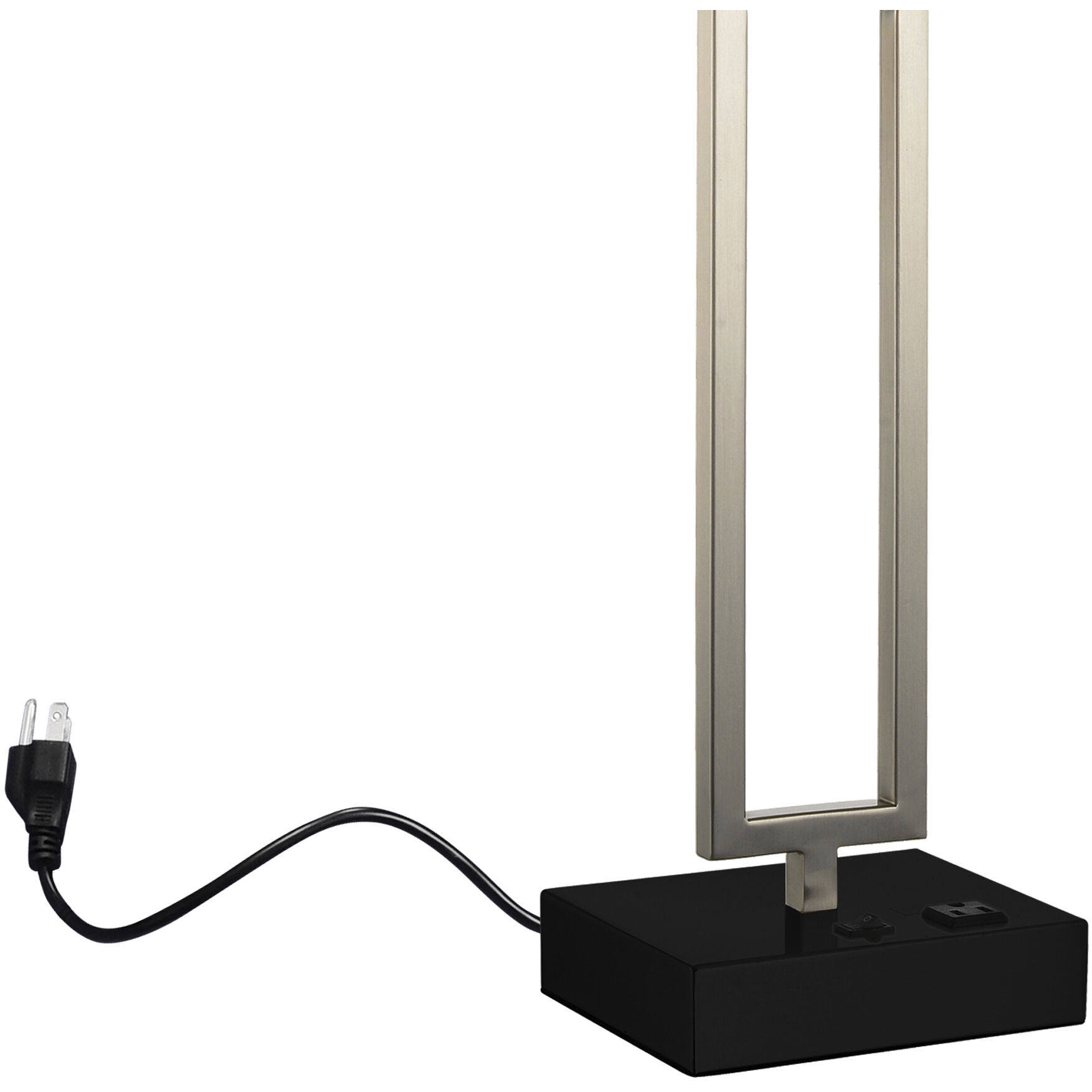 Torren 28 inch 60.00 watt Satin Nickel Table Lamp Portable Light