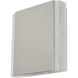 Raine Outdoor Wall Light in Silver