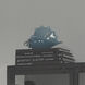 Triton Steel Blue Blown Glass Shell