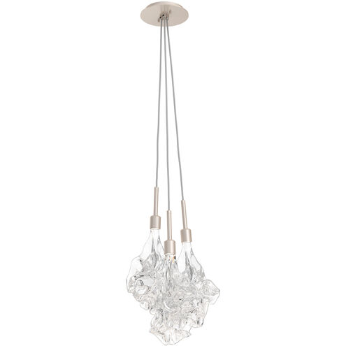 Blossom LED 9.7 inch Beige Silver Pendant Ceiling Light in Metallic Beige Silver, 2700K LED, Cluster