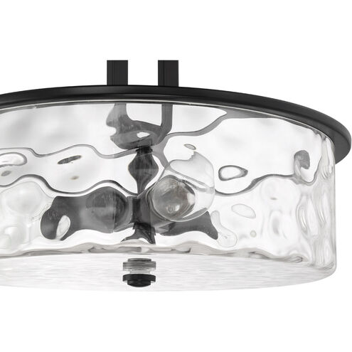 Collins 3 Light 18 inch Flat Black Pendant Ceiling Light