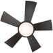 Vox 38 inch Bronze Downrod Ceiling Fan in 2700K