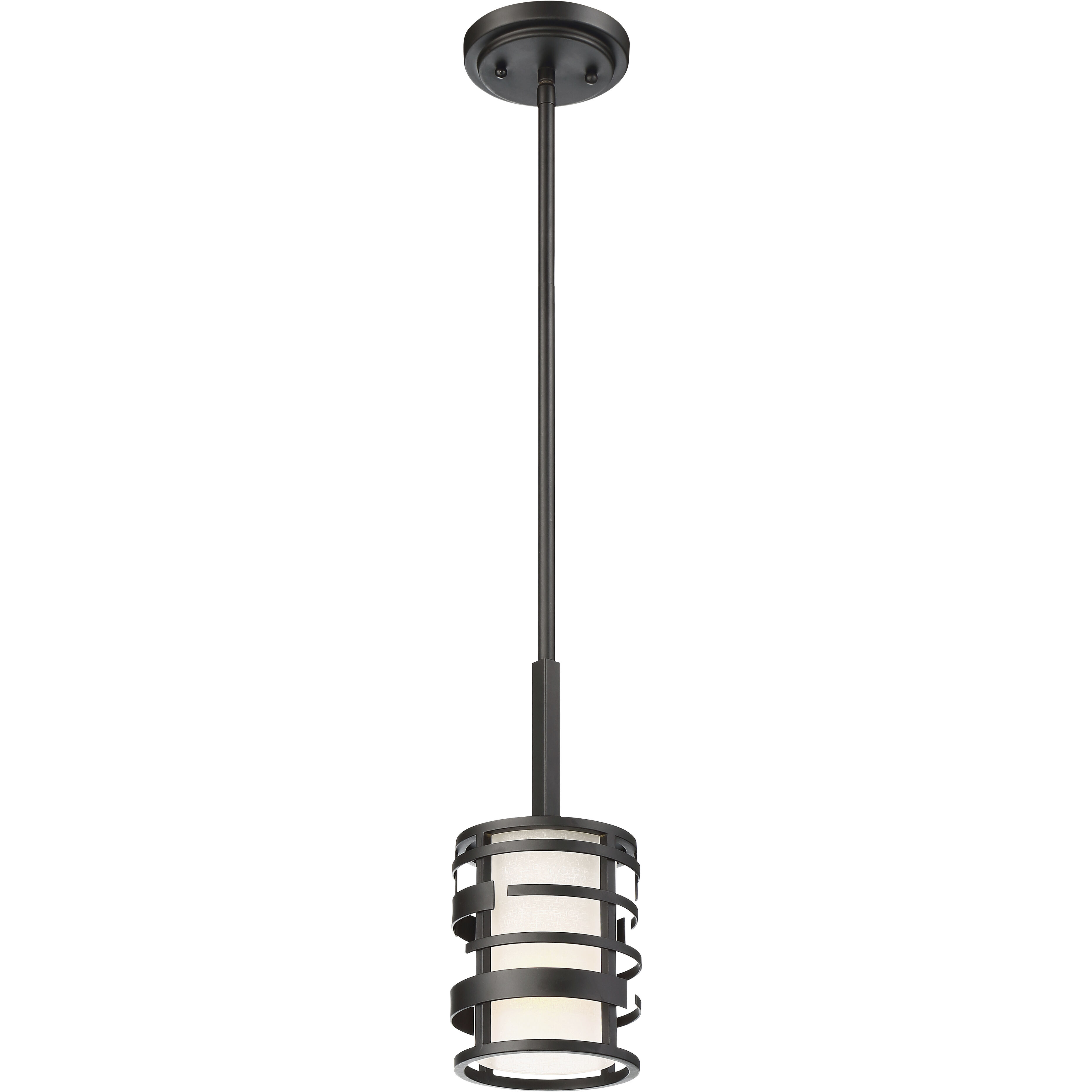 Lansing 1 Light 5 inch Textured Black Mini Pendant Ceiling Light