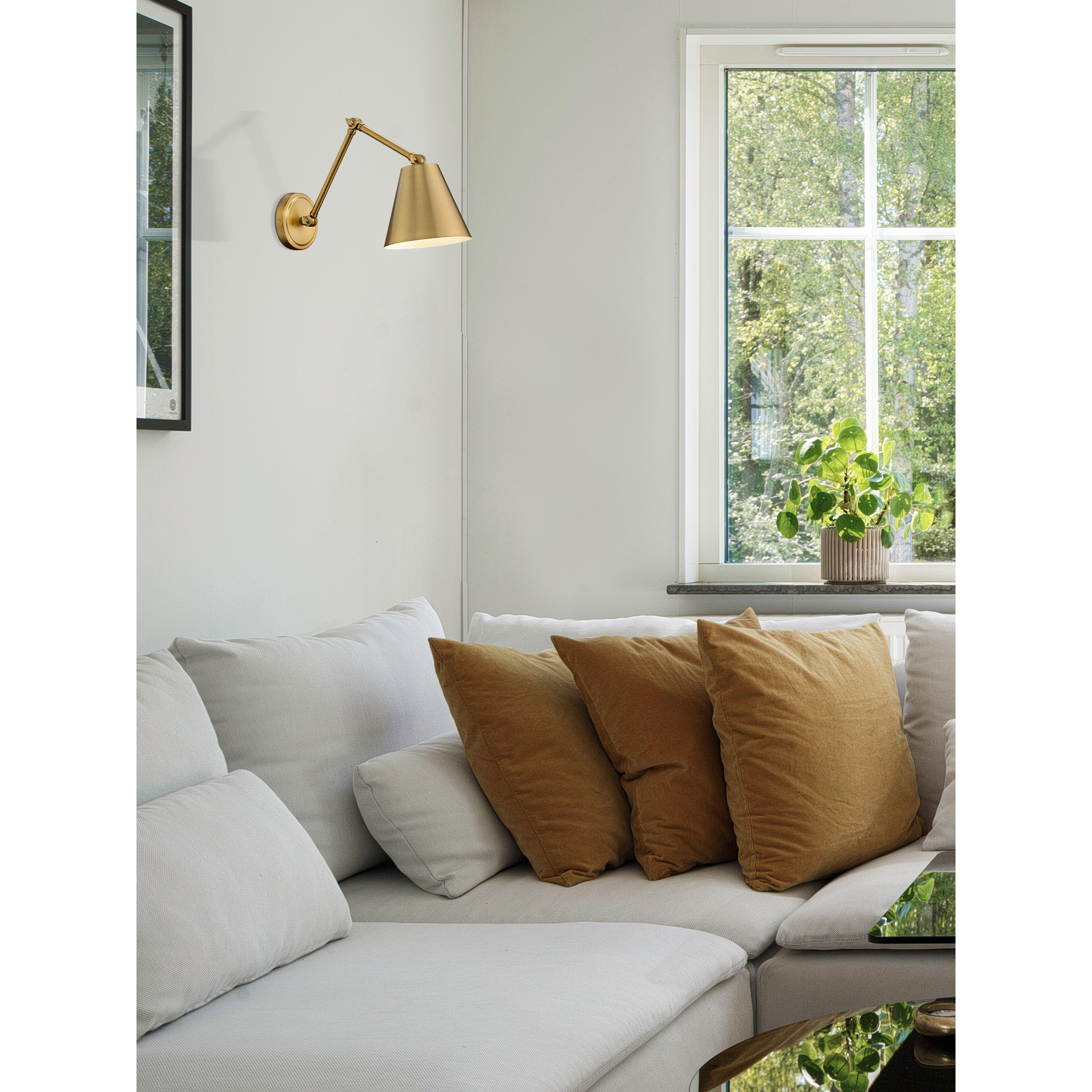 Z-Lite 347S-RB Regent 1 Light 7.5 inch Rubbed Brass Wall Z-Lite 347S-RB Regent 1 Light 7.5 inch Rubbed Brass Wall