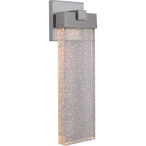 Aria LED 20 inch Satin Aluminum Outdoor Wall Mount, Medium