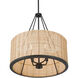 Namiro 4 Light 19.75 inch Matte Black Pendant Ceiling Light