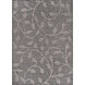 Pasadena 108 X 76 inch Charcoal/Black Rug in 6 x 9