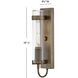 Ryden Outdoor Wall Mount in Burnished Bronze