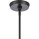 Trustle 1 Light 11 inch Matte Black Pendant Ceiling Light