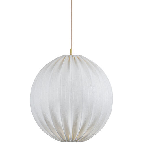 Arabella 1 Light 24 inch Aged Brass Pendant Ceiling Light
