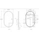 Linden 42 X 24 inch Matte Black LED Mirror