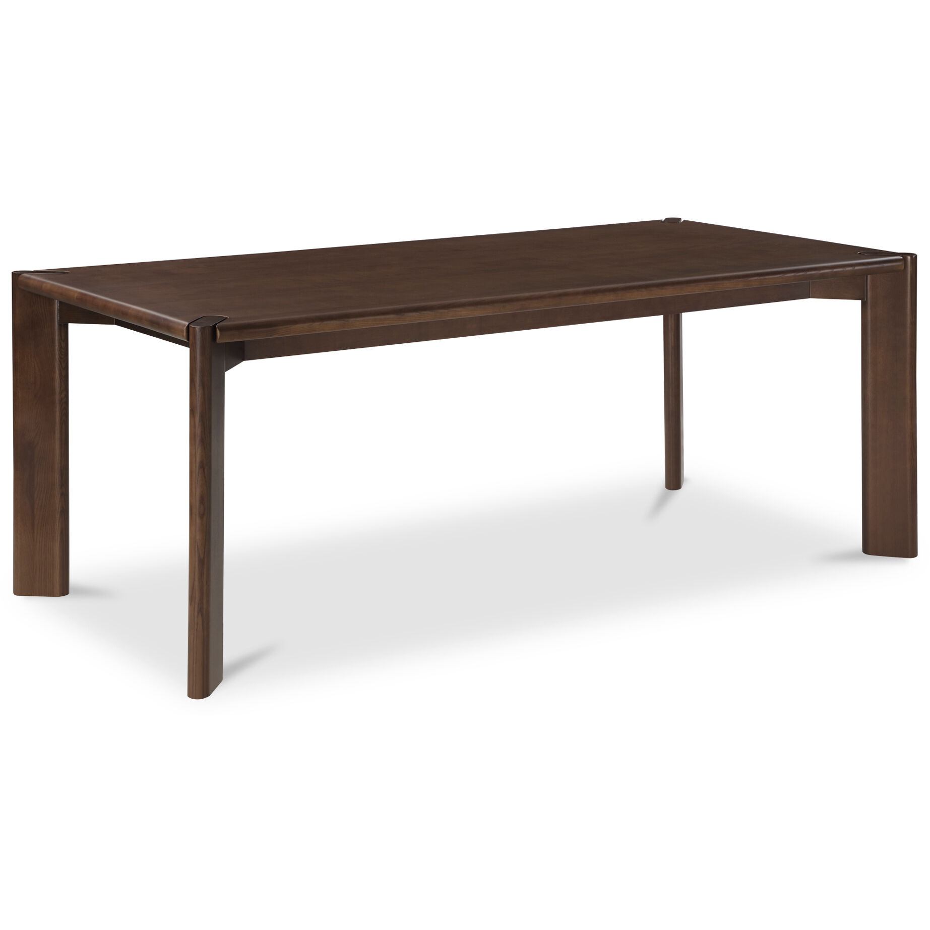 Daifuku 76 X 39 inch Dark Brown Dining Table, Small