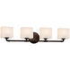 Fusion 4 Light 35.00 inch Bathroom Vanity Light