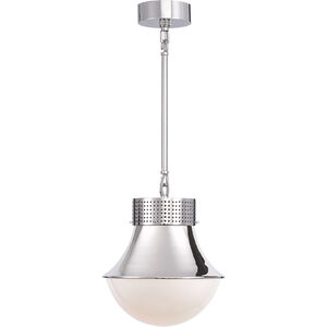 Kelly Wearstler Precision 1 Light 10 inch Polished Nickel Pendant Ceiling Light, Small