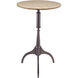 Ellie 18 inch Oxidized Bronze Tripod Table