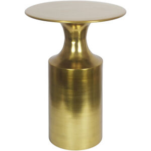 Rassa 21 X 14.5 inch Polished Gold Accent Table