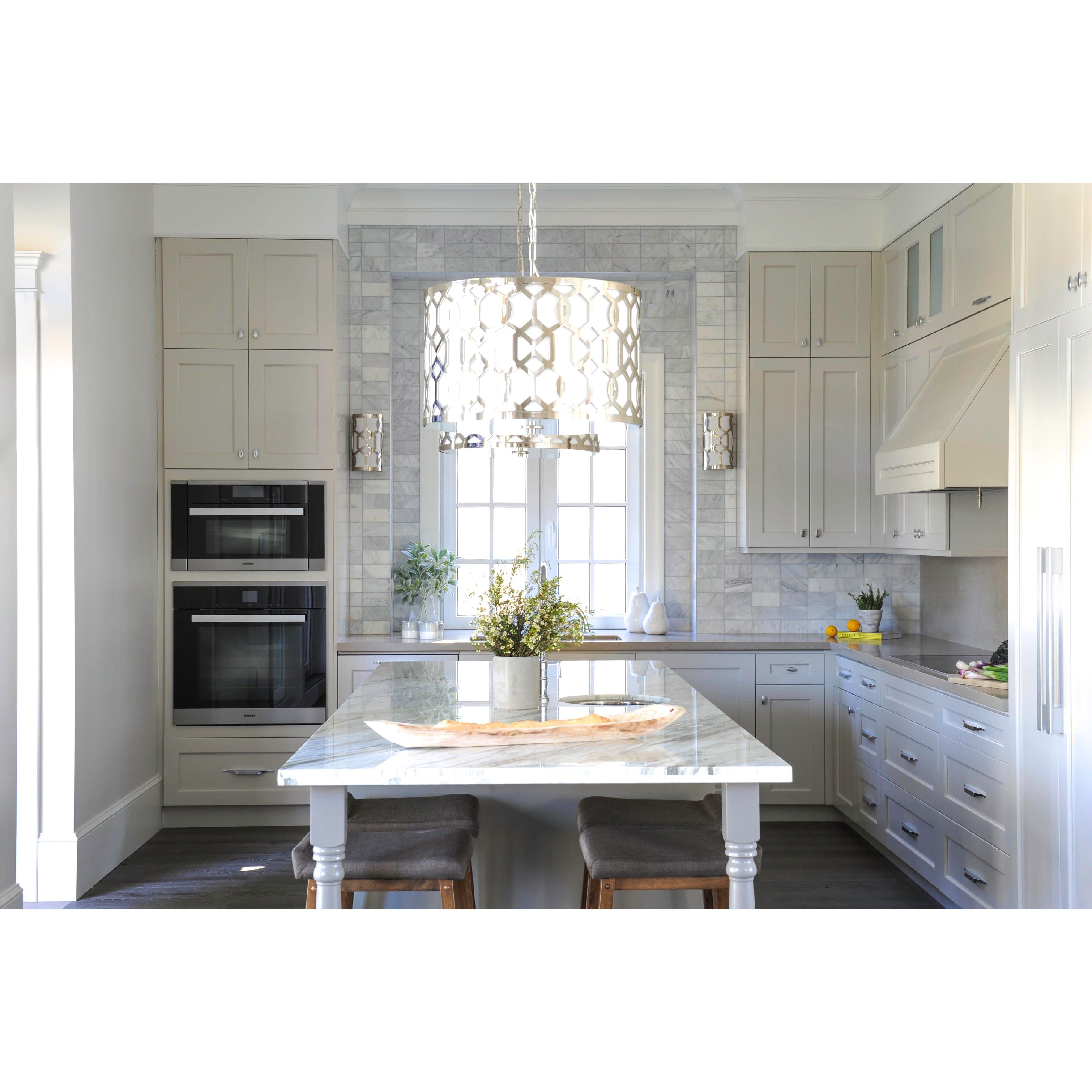 Jennings Pendant Ceiling Light in Polished Nickel