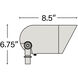 Isaac 120v 8.00 watt Bronze Landscape Spot Light