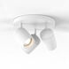 Koto Matte White 3 Light Interior Spotlight