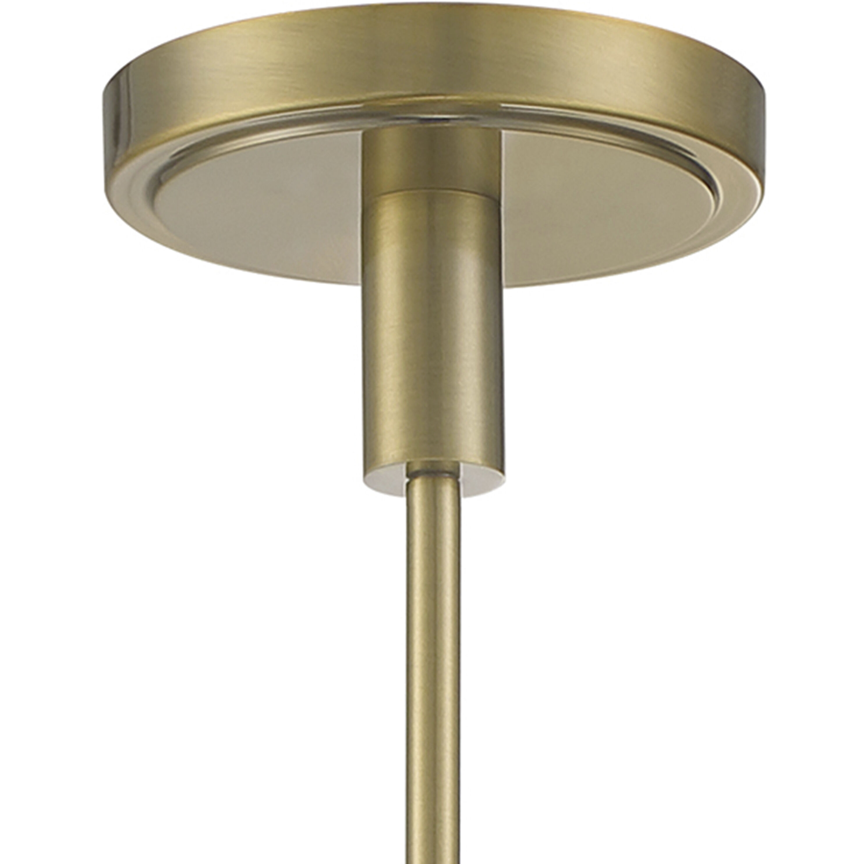 Izel 1 Light 12 inch Antique Brass Pendant Ceiling Light