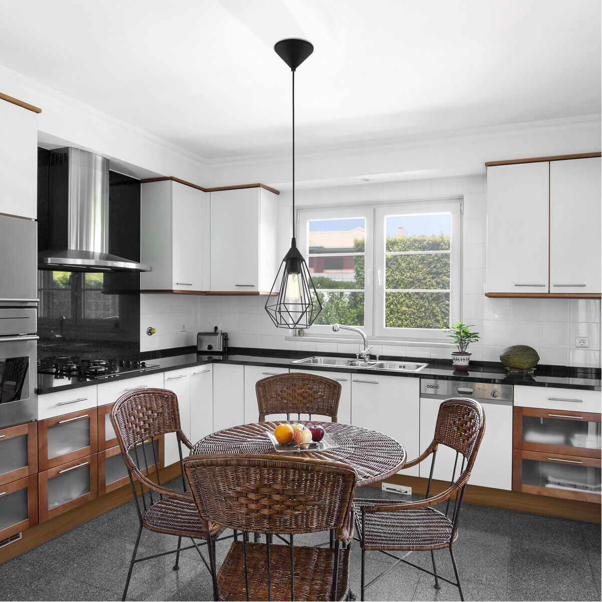 Lindell 1 Light 6.85 inch Matte Black Pendant Ceiling Light