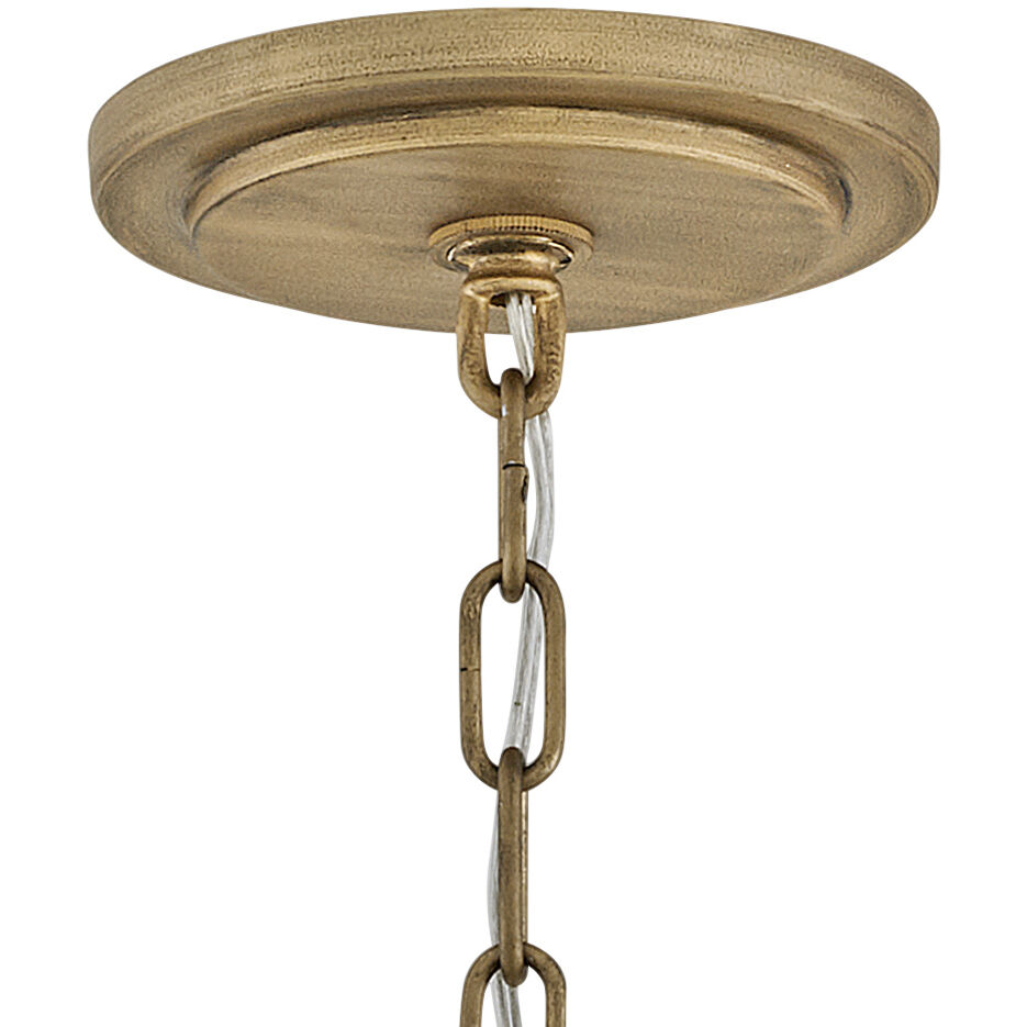 Dune LED 18 inch Burnished Gold Pendant Ceiling Light