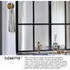 Cosette LED 5 inch Heritage Brass Sconce Wall Light in Heritage Brass / Smoke