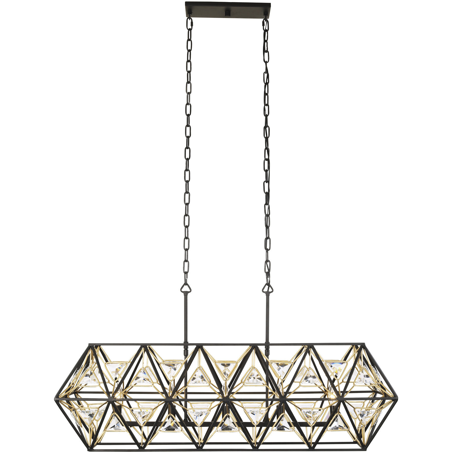 Marcia Linear Pendant Ceiling Light in 5