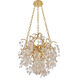 Canada 10 Light 22 inch Gold Chandelier Ceiling Light
