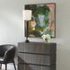 Forever Ever Multi-Colored and Bronze Gold Framed Abstract Art