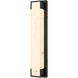 Standish 1 Light 24 inch Charcoal Black Outdoor Sconce