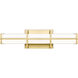 Harrison LED 18 inch Modern Gold Vanity Wall Light